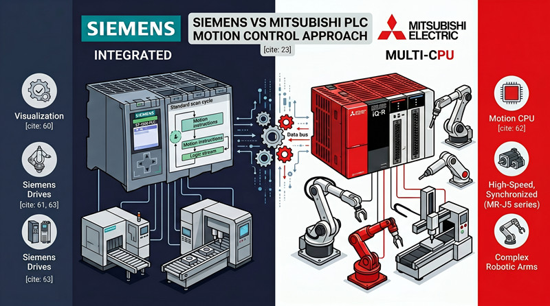 Siemens vs Mitsubishi PLC 2026: Qual marca oferece melhor custo-benefício?