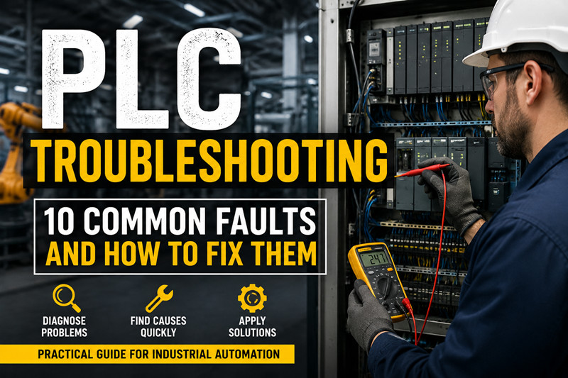 Solução de problemas em PLCs: 10 falhas comuns e como corrigi-las