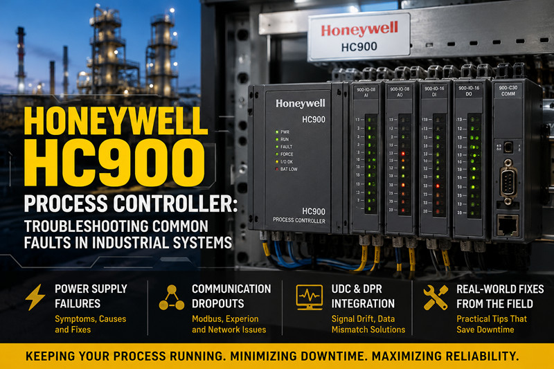 Controlador de Processos Honeywell HC900: Solução de Problemas Comuns em Sistemas Industriais