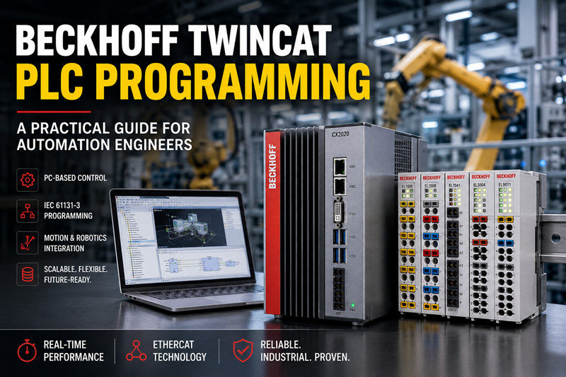 Programação do PLC Beckhoff TwinCAT: Um Guia Prático para Engenheiros de Automação