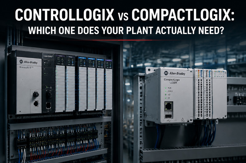 ControlLogix ou CompactLogix: qual deles sua planta realmente precisa?